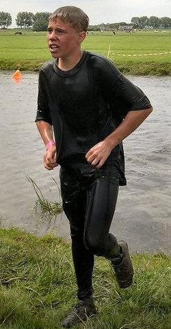 wet running clothes